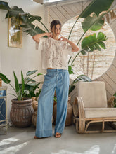 Soft Bloom Lace Tee