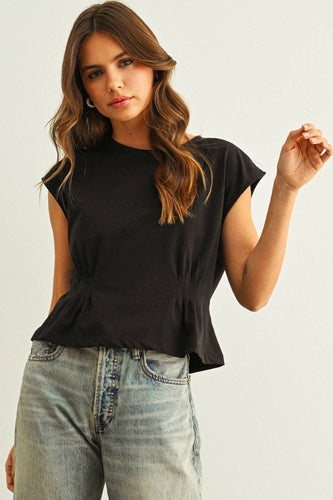 Easy Edge Peplum Top