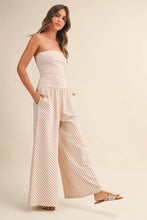 Lines Strapless Jumpsuit
