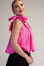 High Neck Tie Top (More Colors)