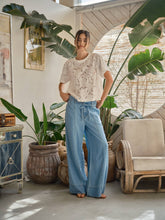 Soft Bloom Lace Tee