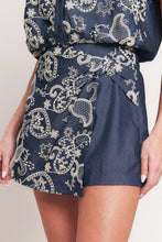 Indigo Garden Skort