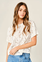 Soft Bloom Lace Tee