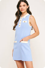 Collared Polo Mini Dress