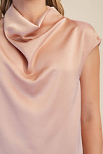 Cowl Neck Sleeveless Top