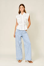 Stripe Crazy Denim