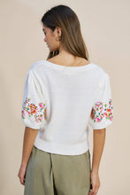 Floral Embroidered Top