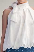 High Neck Tie Top (More Colors)