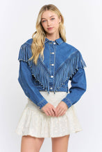 Fringe Crop Jacket