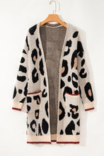 Leopard Open Cardigan