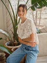Soft Bloom Lace Tee