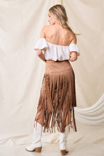 Saddle Sway Fringe Skirt