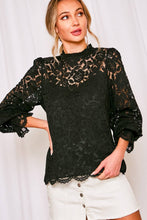 Corded Lace Blouse