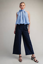 High Neck Tie Top (More Colors)
