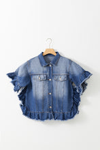 Deep Blue Denim Jacket