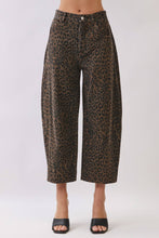 Leopard Barrel Pants