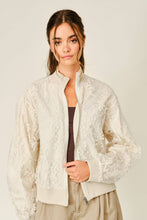 Floral Lace Bomber