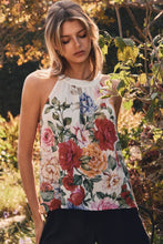Floral Printed Halter Top
