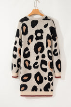 Leopard Open Cardigan