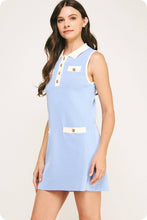 Collared Polo Mini Dress