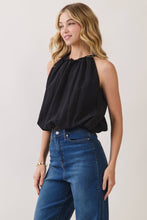 Gathered Neckline Halter