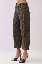 Leopard Barrel Pants
