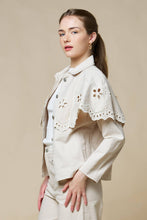 Floral Cape Jacket
