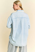 Washed Lace Top