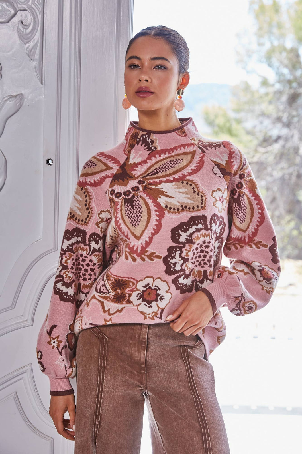 Rosewood Reverie Sweater