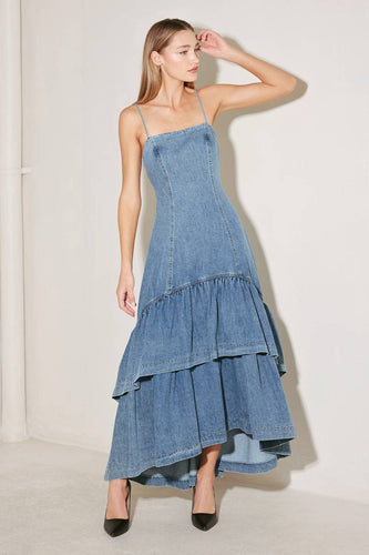 Bluebell Denim Maxi Dress
