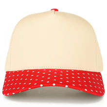 Polka Dot Brim Hat