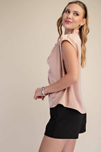 Cowl Neck Sleeveless Top