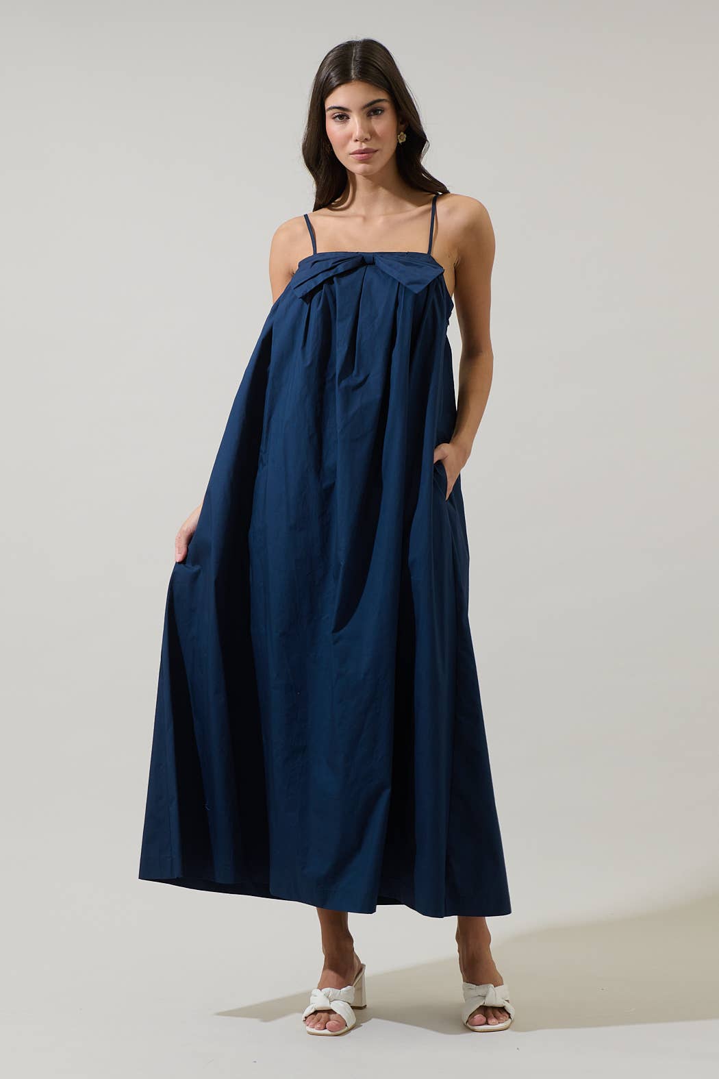 Melly Bow Maxi Dress