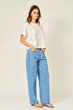 Soft Bloom Lace Tee