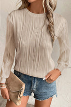 Textured Waves Top