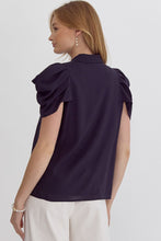 Draped Sleeve Blouse (More Colors)