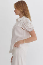 Draped Sleeve Blouse (More Colors)