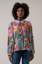 Melani Tropical Blouse