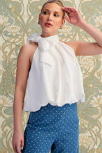 High Neck Tie Top (More Colors)