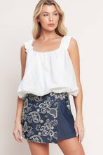 Indigo Garden Skort
