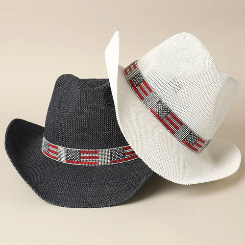 American Flag Cowboy Hat