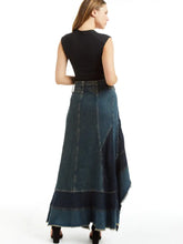 Patched Grunge Skirt