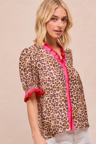 Wild Ruffle Blouse
