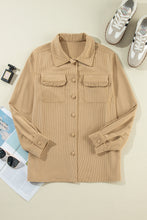 Corduroy Ruffle Jacket