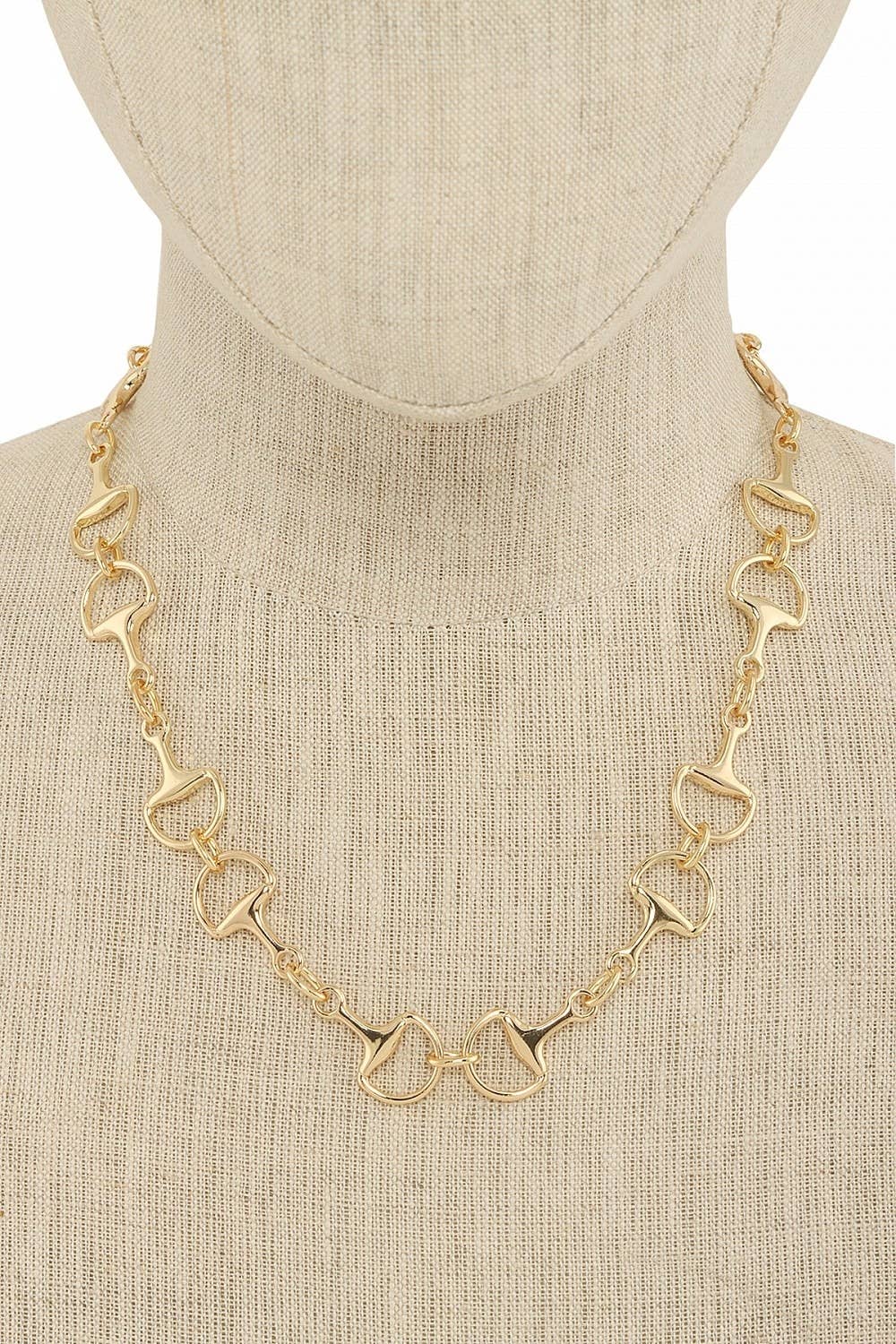 Horsebit Link Necklace