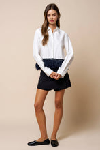 Feather & Beads Top