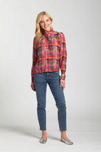 Falling For Plaid Top