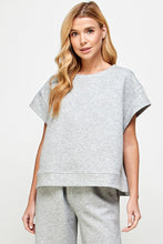 Textured Short Sleeve Top (More Colors)
