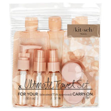 Refillable ultimate 11pc Travel Set (More Colors)