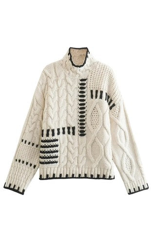 Perfect Cable Knit Sweater